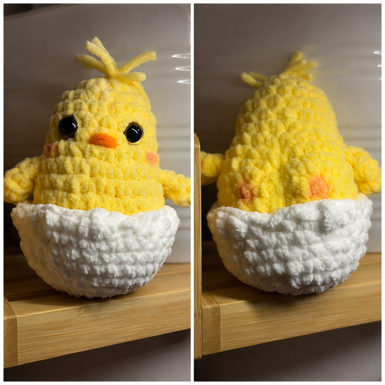 Chicken Butt Crochet Plush