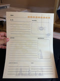 Halloween Notepad Style A