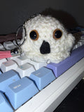 Ghosty Crochet Key Chain