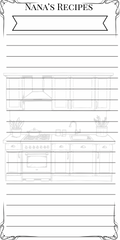 Nanas Recipes Style A Notepad