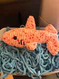 Crochet Pink Shark