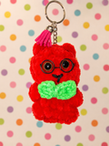 Crochet Bear keychain