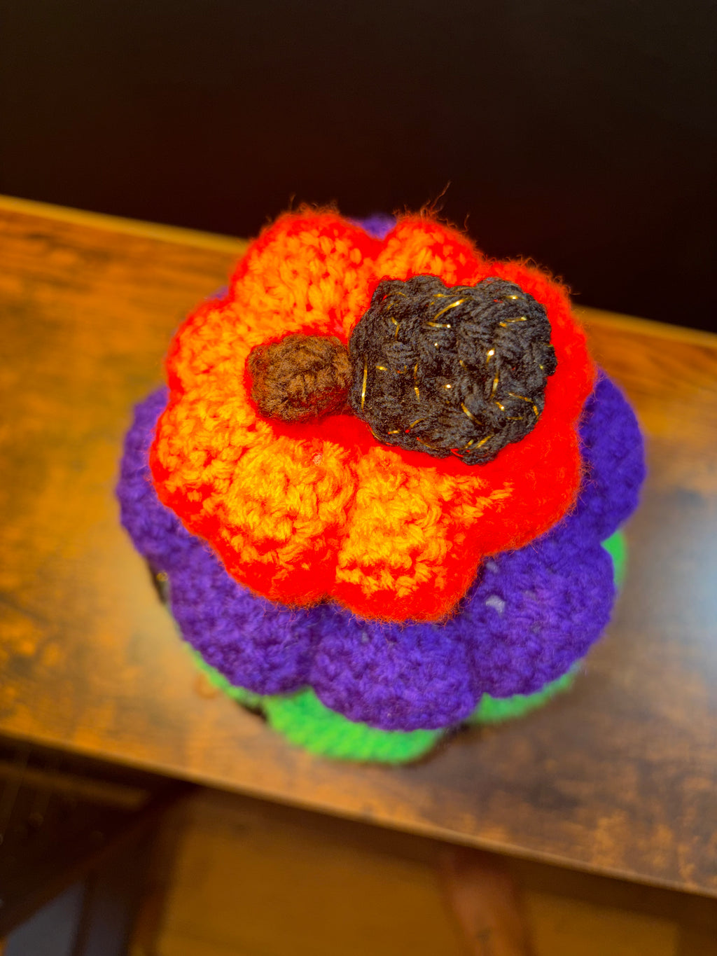 Halloween pumpkin stack