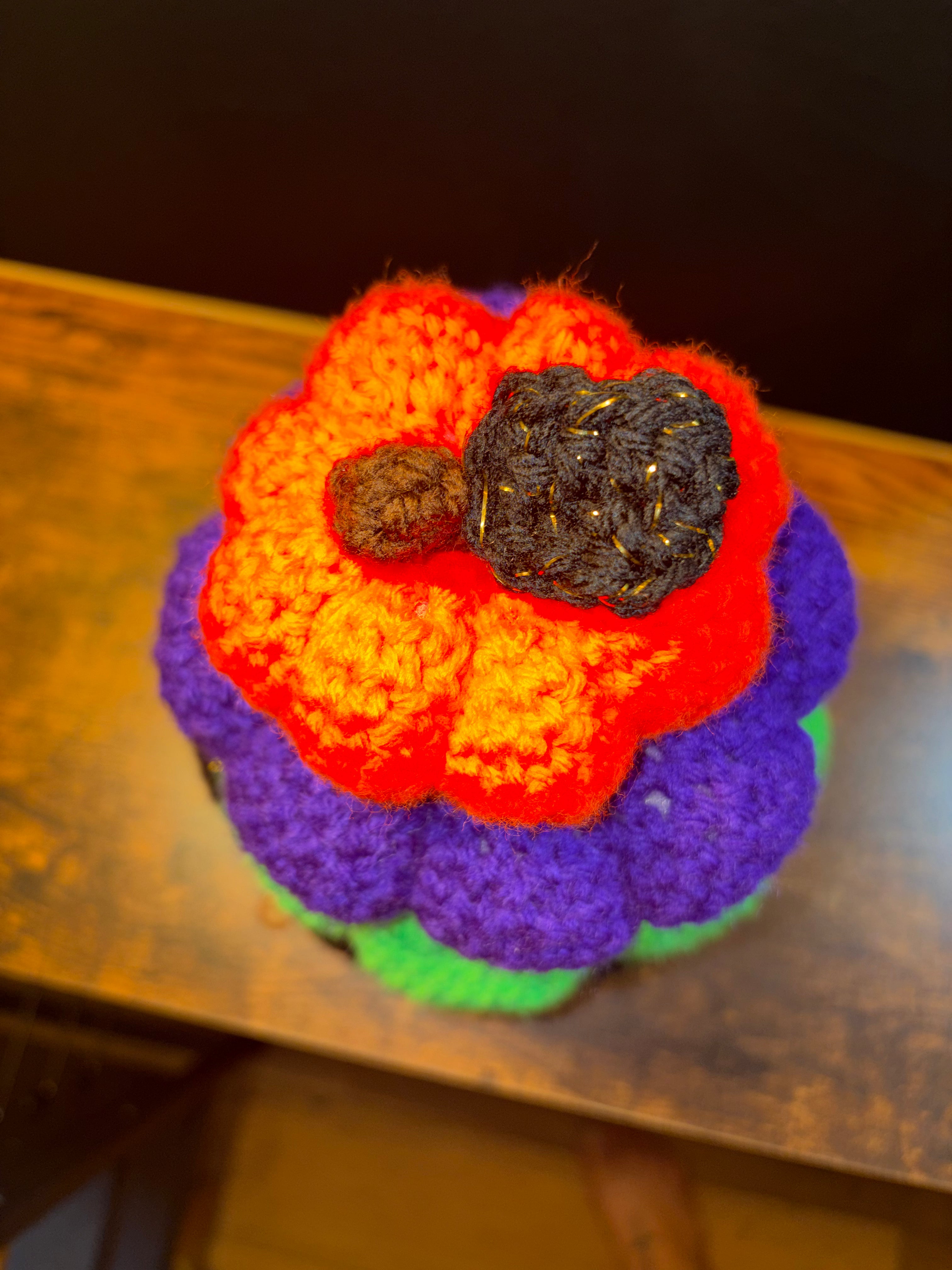 Halloween pumpkin stack